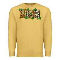 Antique Gold Western lucky St. Patrick's Day Premium Sweatshirt - CowGirlArtShop
