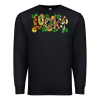 Black Western lucky St. Patrick's Day Premium Sweatshirt - CowGirlArtShop