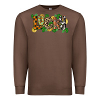 Chestnut Western lucky St. Patrick's Day Premium Sweatshirt - CowGirlArtShop