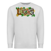 Dove Grey Western lucky St. Patrick's Day Premium Sweatshirt - CowGirlArtShop