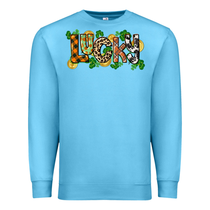 Western Lucky St. Patrick's Day Premium Sweatshirt by CowGirlArtShop | Teevron
