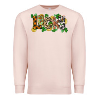 Pale Pink Western lucky St. Patrick's Day Premium Sweatshirt - CowGirlArtShop