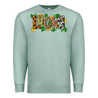 Seafoam Western lucky St. Patrick's Day Premium Sweatshirt - CowGirlArtShop