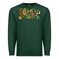 Sports Green Western lucky St. Patrick's Day Premium Sweatshirt - CowGirlArtShop