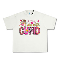 Pistachio i am with cupid Urban Heavy Tee - NancyCooperArtShop
