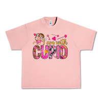 Salmon i am with cupid Urban Heavy Tee - NancyCooperArtShop