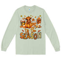 Matcha Tis' the season Fall Heifer coffee cups Long Sleeve Tee - RanaPortraitStore