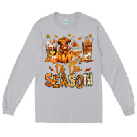 Moon Dust Tis' the season Fall Heifer coffee cups Long Sleeve Tee - RanaPortraitStore