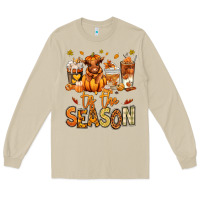 Mushroom Tis' the season Fall Heifer coffee cups Long Sleeve Tee - RanaPortraitStore