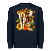 Navy Fall Heifer Heavyweight Sweatshirt - LillyAllenDesigns