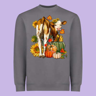 Fall Heifer Heavyweight Sweatshirt Designed By Lillyallendesigns