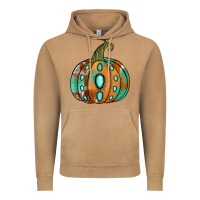 Vintage Camel Western cowhide turquoise pumpkin Vintage Hoodie - NancyCooperArtShop
