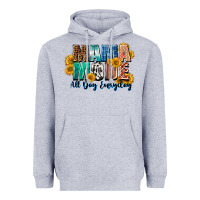 Heather Grey Mama mode all day everyday  Mother's Day Heavyweight Hoodie - CowGirlArtShop