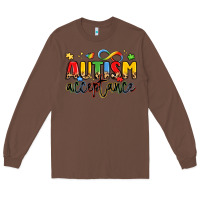 Chestnut autism acceptance Long Sleeve Tee - LillyAllenDesigns