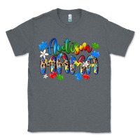 Charcoal Heather autism mama Classic Tee - MaliasSmallBusiness