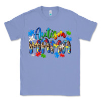 Colony Blue autism mama Classic Tee - MaliasSmallBusiness