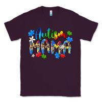 Plum autism mama Classic Tee - MaliasSmallBusiness