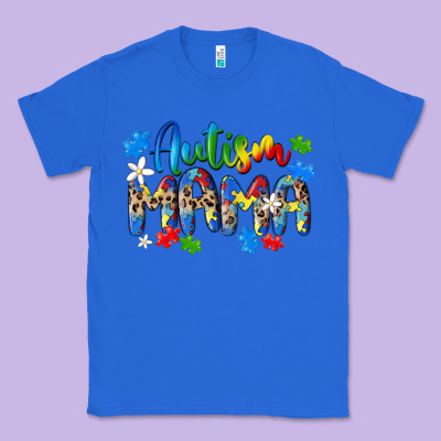 Autism Mama Classic Tee Designed By Maliassmallbusiness