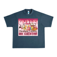 Midnight Navy christmas calories no cuentan Urban Heavy Tee - MaliasSmallBusiness