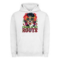 Pigment Lunar Rock sugar skull woman proud of my roots Urban Hoodie - BundleAndBundleShop