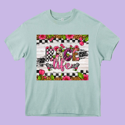 Race Life Tumbler Heavy Core Tee Designed By Artiststas