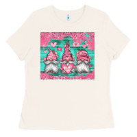 Bone valentines day gnomes Ladies Tee - Jasminsmagicworld