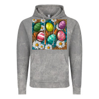 Cloud Rock Easter eggs Vintage Hoodie - NancyCooperArtShop