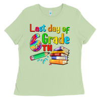 Matcha last day of sixth grade Ladies Tee - Artiststas