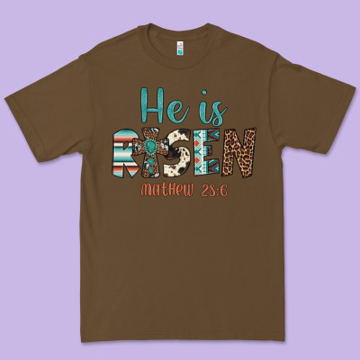 He Is Risen Premium Tee Designed By Artiststas