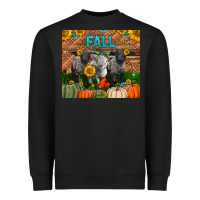 Black Fall Baby Lambs Heavyweight Sweatshirt - LillyAllenDesigns