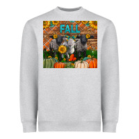 Heather Grey Fall Baby Lambs Heavyweight Sweatshirt - LillyAllenDesigns