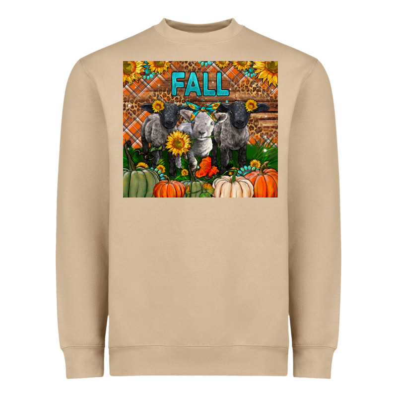 Fall Baby Lambs Heavyweight Sweatshirt by LillyAllenDesigns | Teevron