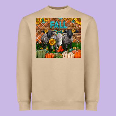 Fall Baby Lambs Heavyweight Sweatshirt Designed By Lillyallendesigns