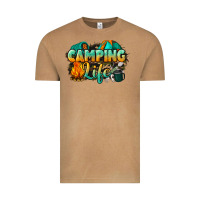 Vintage Camel camping life Vintage Tee - NancyCooperArtShop