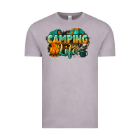Vintage Zinc camping life Vintage Tee - NancyCooperArtShop