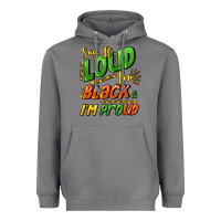 Storm Say it loud i'm black and i'm proud Heavyweight Hoodie - HowdyJamesFarm