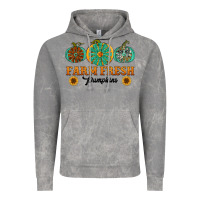 Cloud Rock Orange glitter pumpkin Vintage Hoodie - NancyCooperArtShop