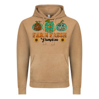 Vintage Camel Orange glitter pumpkin Vintage Hoodie - NancyCooperArtShop