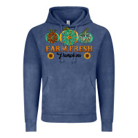 Vintage Denim Orange glitter pumpkin Vintage Hoodie - NancyCooperArtShop