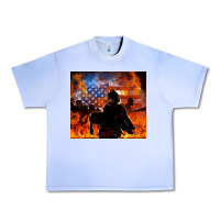 Grape Ice western firefighters Urban Heavy Tee - MaliasSmallBusiness