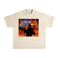 Sandshell western firefighters Urban Heavy Tee - MaliasSmallBusiness