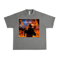 Tornado western firefighters Urban Heavy Tee - MaliasSmallBusiness