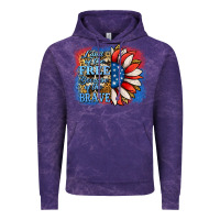 Cloud Purple Patriotic Sunflower Vintage Hoodie - Jasminsmagicworld