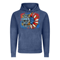 Vintage Denim Patriotic Sunflower Vintage Hoodie - Jasminsmagicworld