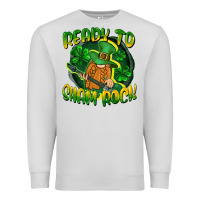 Dove Grey Ready to sham rock St. Patrick's Day Premium Sweatshirt - CowGirlArtShop
