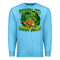 Ocean Blue Ready to sham rock St. Patrick's Day Premium Sweatshirt - CowGirlArtShop