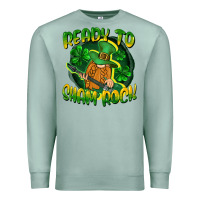 Seafoam Ready to sham rock St. Patrick's Day Premium Sweatshirt - CowGirlArtShop