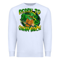 White Ready to sham rock St. Patrick's Day Premium Sweatshirt - CowGirlArtShop