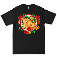 Black empanadas plate and roses Premium Tee - AdoDesignShop