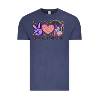 Vintage Denim peace love make up Vintage Tee - MaliasSmallBusiness